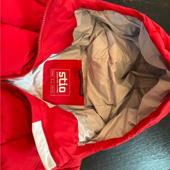 Stio Women’s Red Colter WINDSTOPPER Down Jacket with Hood, size S - Picture 12 of 14